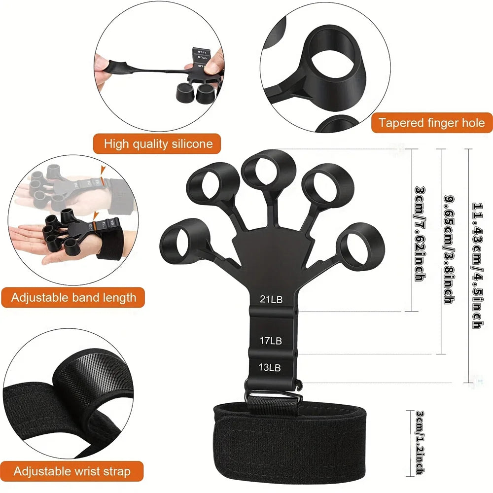 Athletic™ Finger Exercise Band – Adjustable Resistance | Hand Therapy