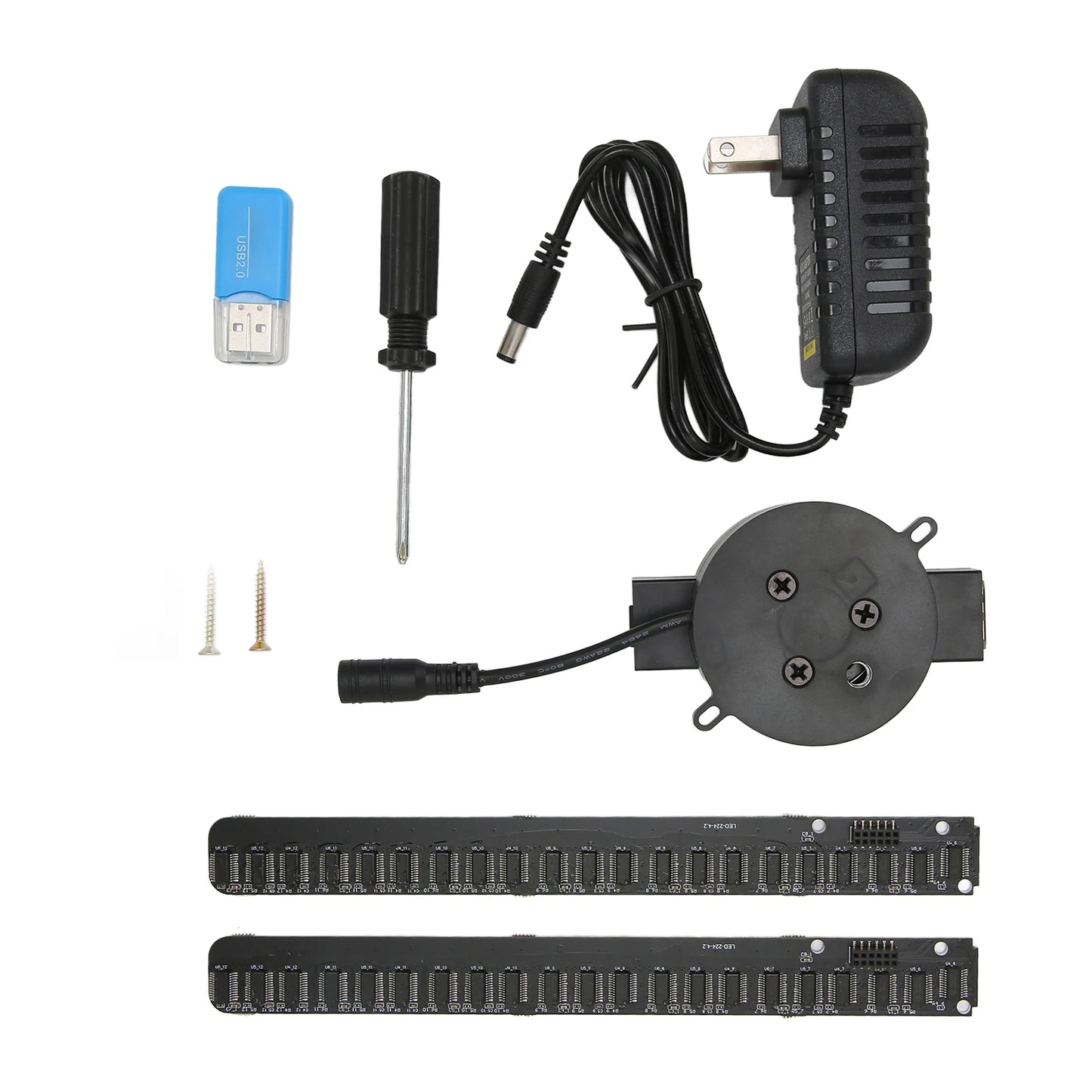 3D Hologram Fan Projector – 16.5" WiFi Display with 224 LEDs for Advertising
