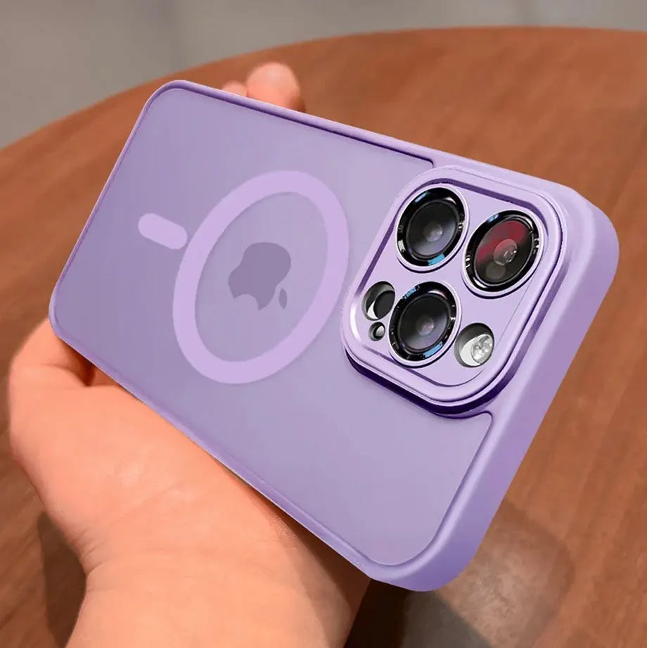 PINDOY™ Matte Armor iPhone Case – MagSafe Compatible | Luxury Finish