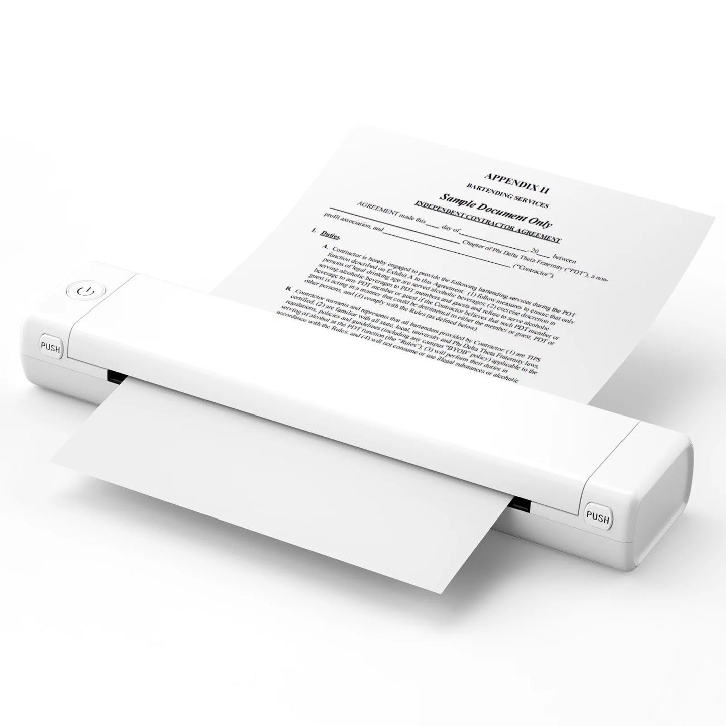 Phomemo™ M08F Wireless A4 Thermal Printer – Bluetooth Tattoo & Document Printing