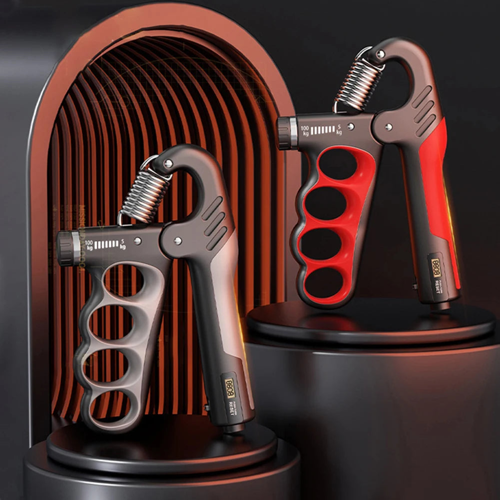 ALLOYSEED™ Adjustable Hand Gripper – 5–100KG | Strength Trainer