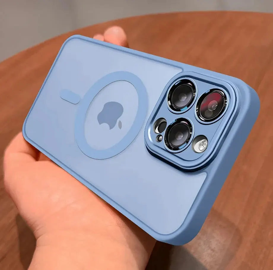 PINDOY™ Matte Armor iPhone Case – MagSafe Compatible | Luxury Finish