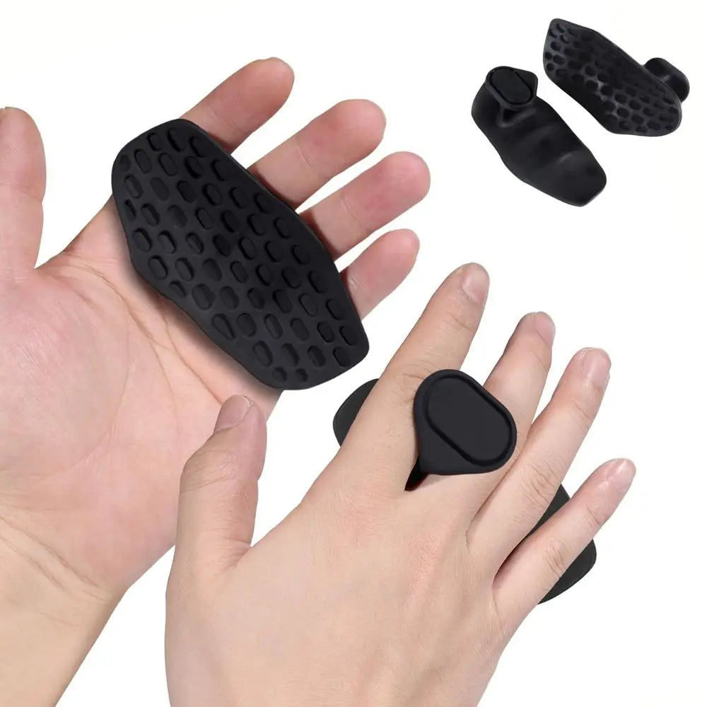 Anti-Slip Grip Strengthener Breathable Comfort Portable Finger Trainer No Sweaty Hand Gripper Fingerless for Dumbbell Lifting