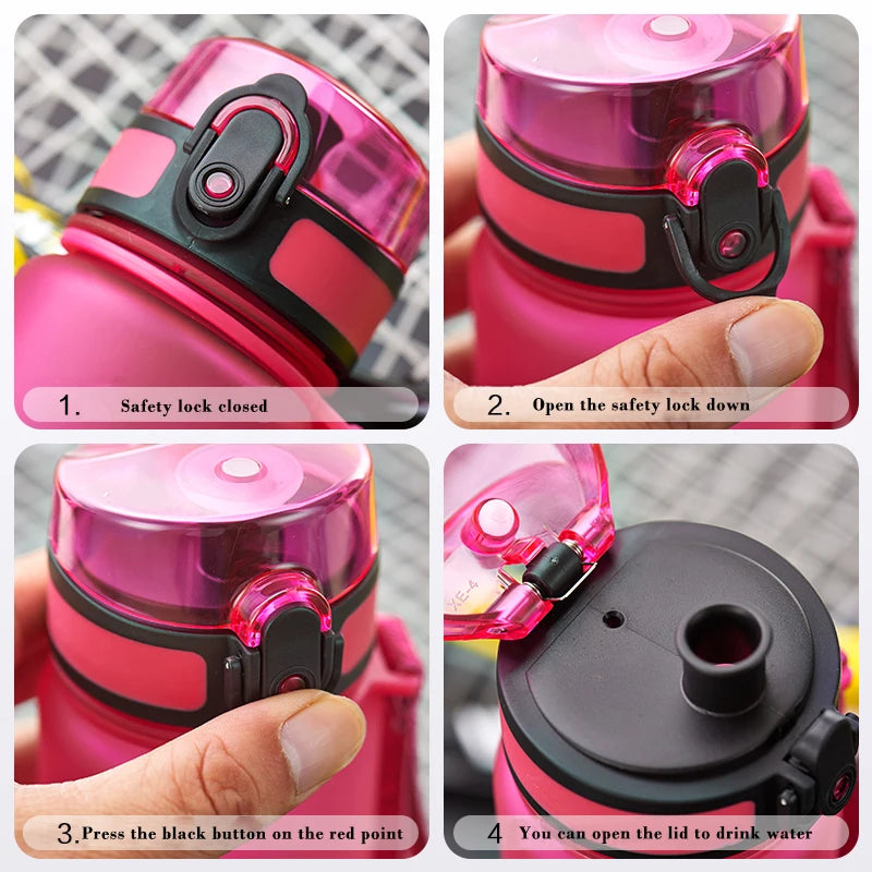 UZSPACE™ Sports Shaker Bottle – Leakproof | 500/1000ml BPA-Free