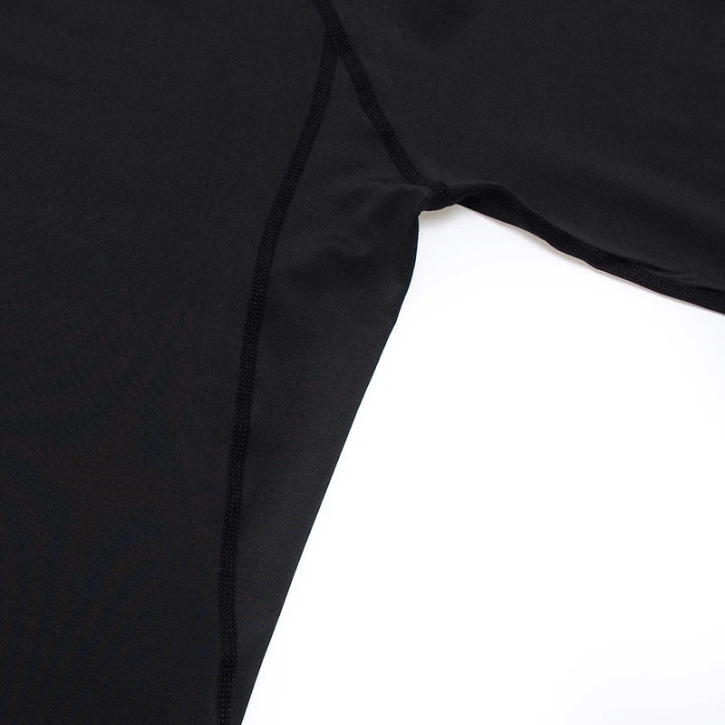 Men’s Compression Running T-Shirt – Long Sleeve Athletic Gym Top
