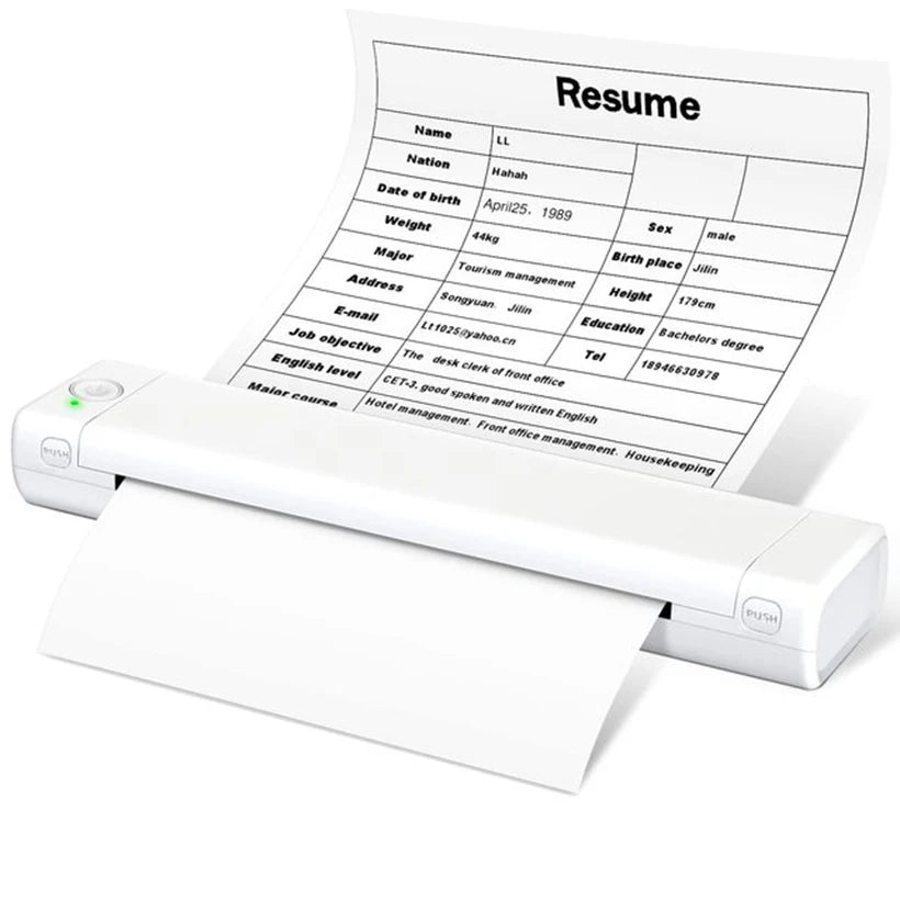 Phomemo™ M08F A4 Wireless Thermal Printer – Portable & Compact