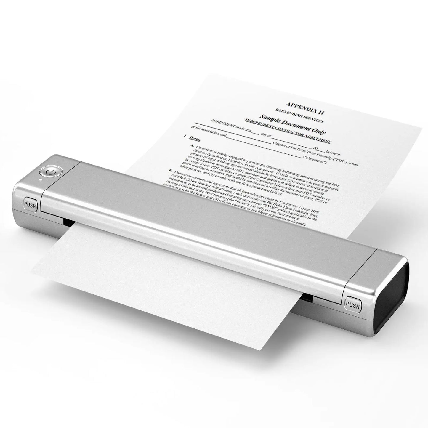 Phomemo™ M08F Wireless A4 Thermal Printer – Bluetooth Tattoo & Document Printing