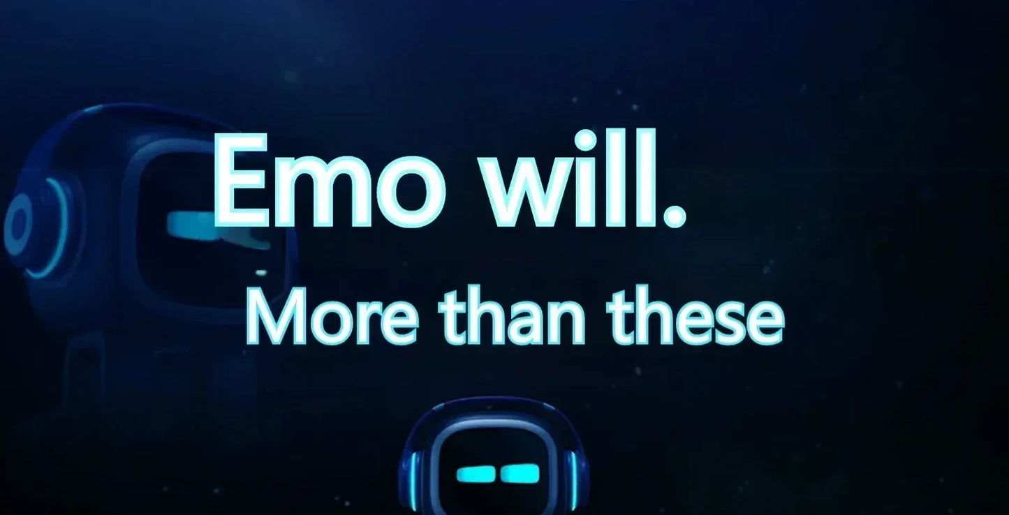 Emo Robot Pet Emopet Intelligent Companion  Ai Emotional Communication Future Voice Robot For Home Desktop Toys Kids Xmas Gift