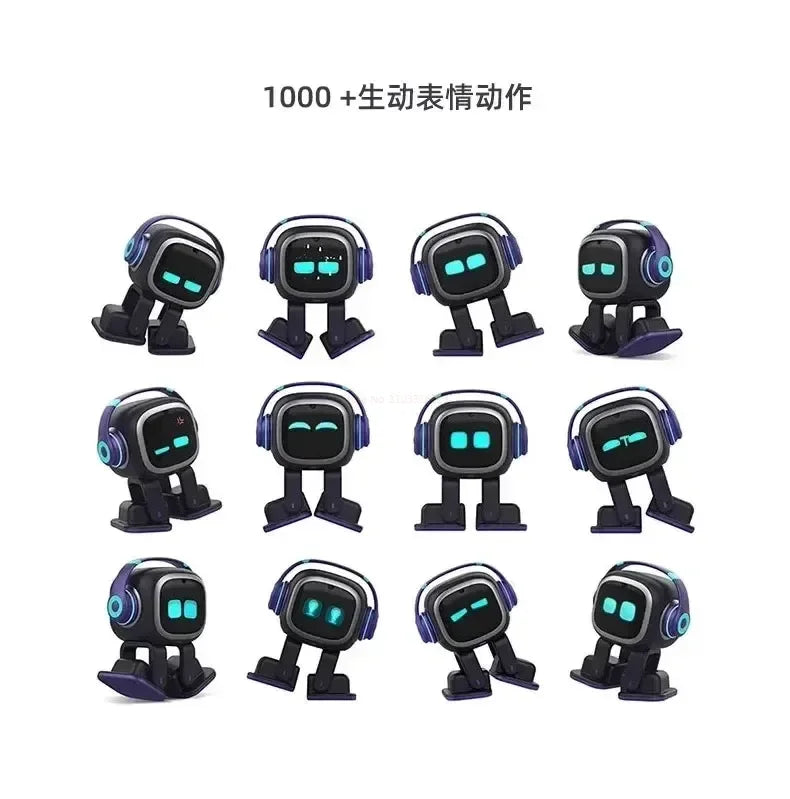 Emo Robot Pet Emopet Intelligent Companion  Ai Emotional Communication Future Voice Robot For Home Desktop Toys Kids Xmas Gift