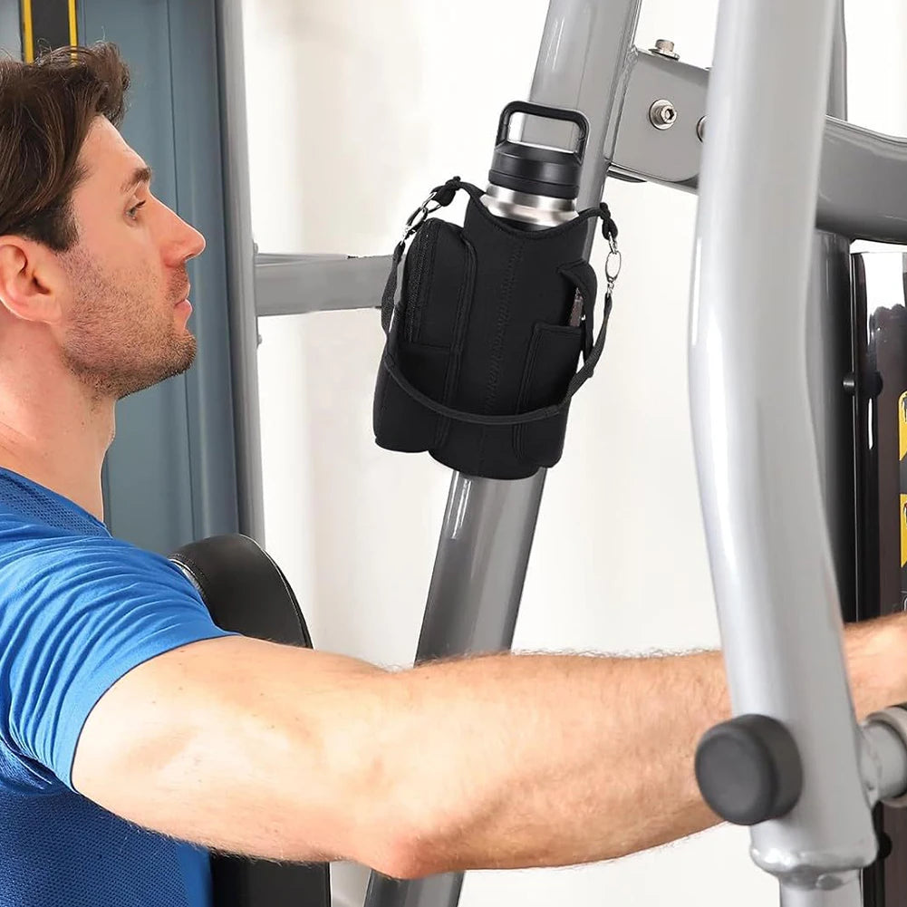 Magnetic Gym Shoulder Bag – Large-Capacity Fitness & Travel Organizer