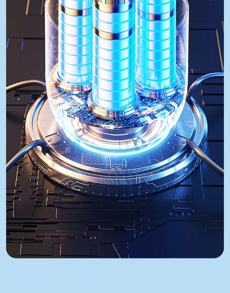 Portable 3 In 1 Fan Air Cooler LED Night Lights