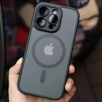 PINDOY™ Matte Armor iPhone Case – MagSafe Compatible | Luxury Finish