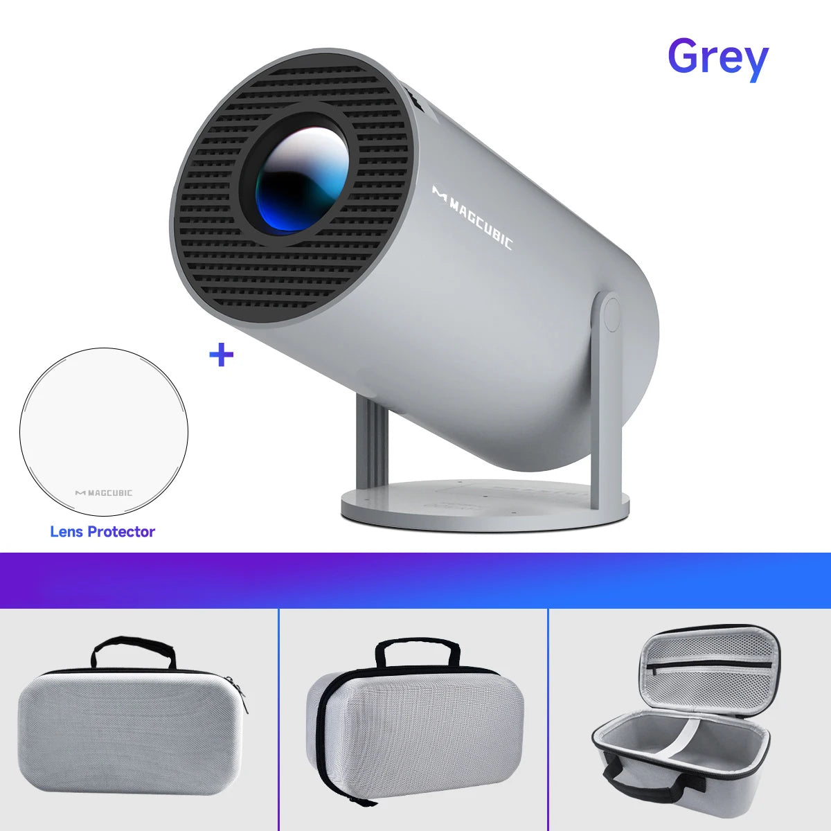 MAGCUBIC™ HY300 Pro Projector – 4K Android | WiFi + BT5.0