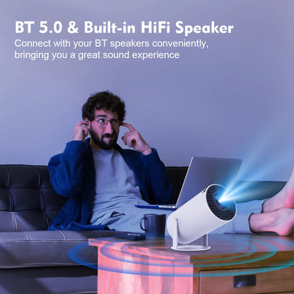 MAGCUBIC™ HY300 Pro Projector – 4K Android | WiFi + BT5.0