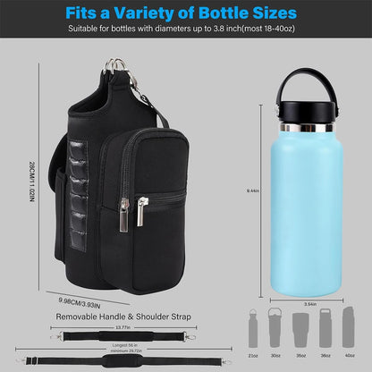 Magnetic Gym Shoulder Bag – Large-Capacity Fitness & Travel Organizer