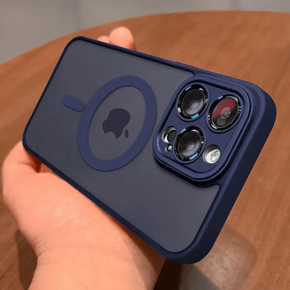 PINDOY™ Matte Armor iPhone Case – MagSafe Compatible | Luxury Finish