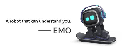 Emo Robot Pet Emopet Intelligent Companion  Ai Emotional Communication Future Voice Robot For Home Desktop Toys Kids Xmas Gift