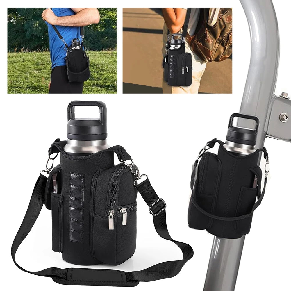 Magnetic Gym Shoulder Bag – Large-Capacity Fitness & Travel Organizer