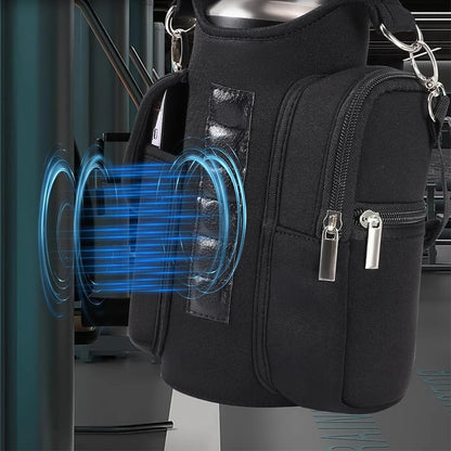 Magnetic Gym Shoulder Bag – Large-Capacity Fitness & Travel Organizer