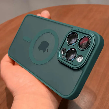 PINDOY™ Matte Armor iPhone Case – MagSafe Compatible | Luxury Finish