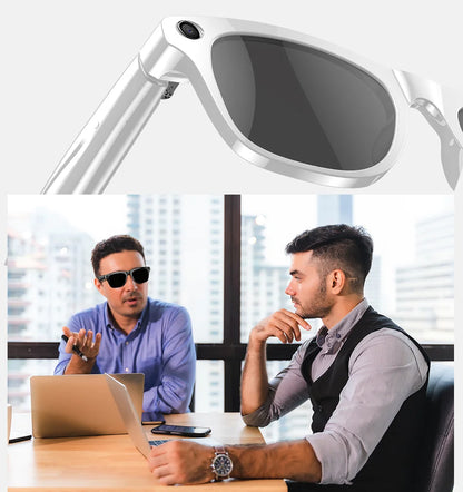 2025 Fashion AI 100MP Camera Smart Glasses Waterproof Bluetooth Call Playing Music Smart Glasses Identify Pictures Use ChatGPT