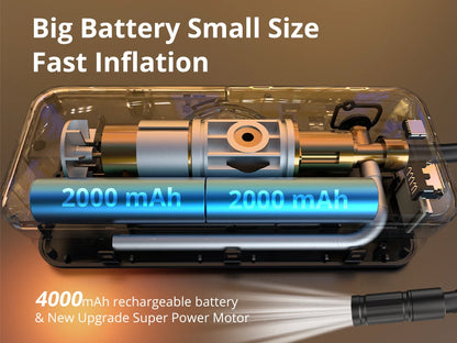 CARSUN™ Portable Tire Inflator – Digital Display | For All Vehicles