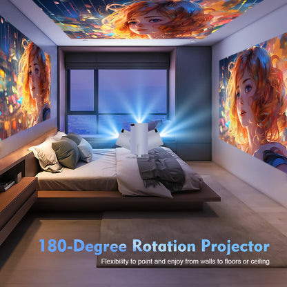 MAGCUBIC™ HY300 Pro Projector – 4K Android | WiFi + BT5.0