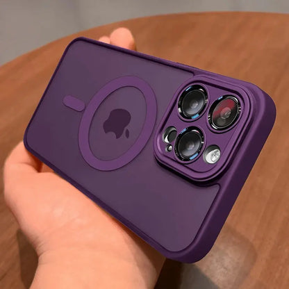 PINDOY™ Matte Armor iPhone Case – MagSafe Compatible | Luxury Finish