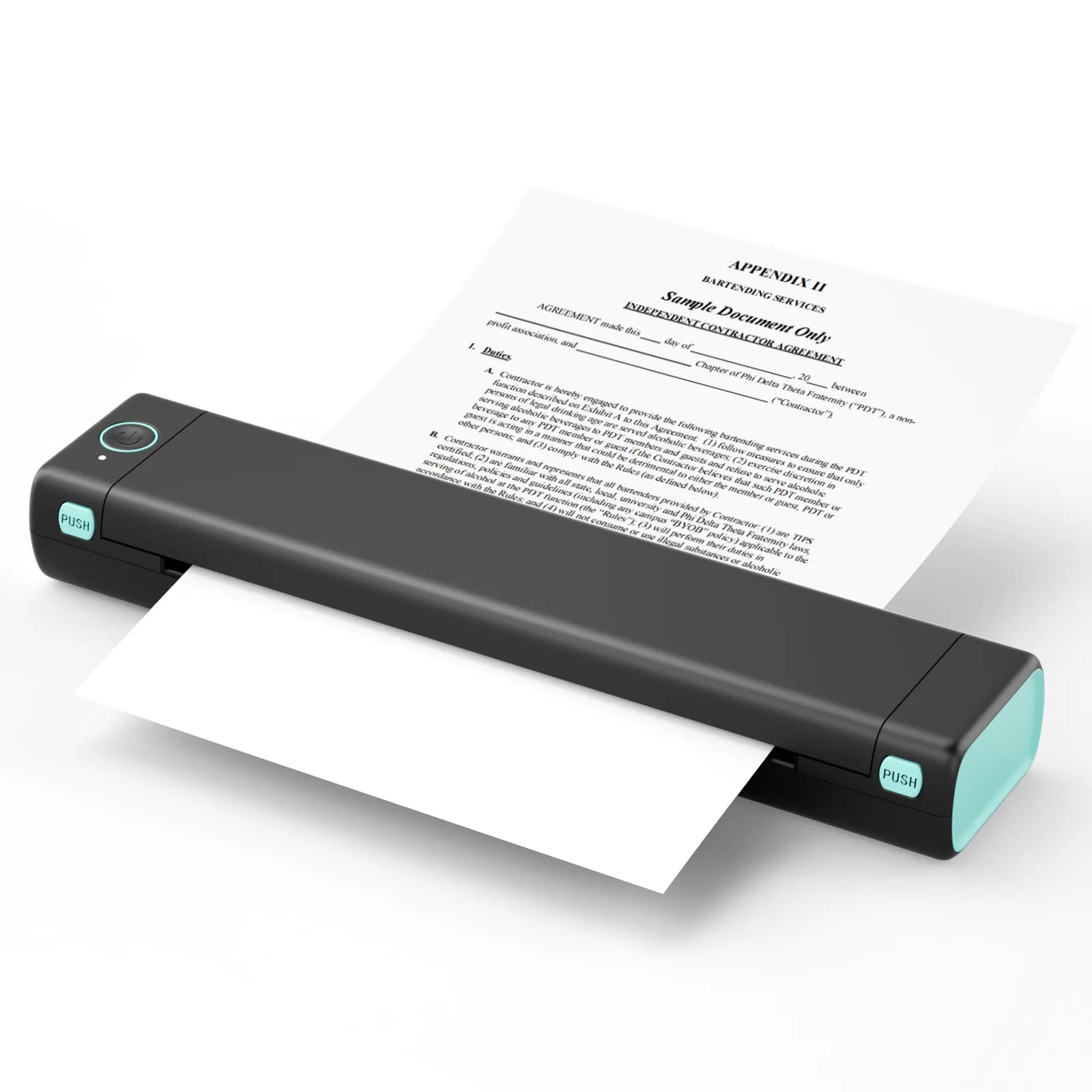 Phomemo™ M08F Wireless A4 Thermal Printer – Bluetooth Tattoo & Document Printing