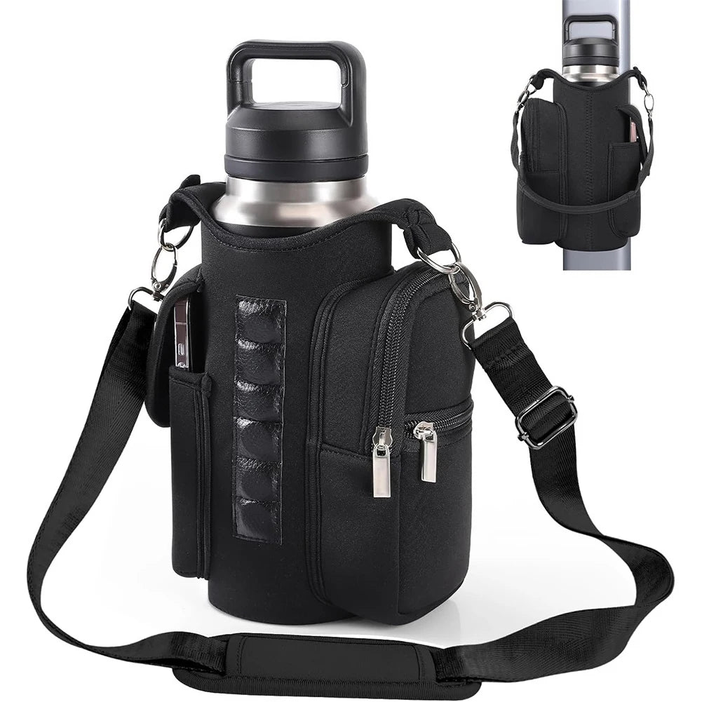 Magnetic Gym Shoulder Bag – Large-Capacity Fitness & Travel Organizer