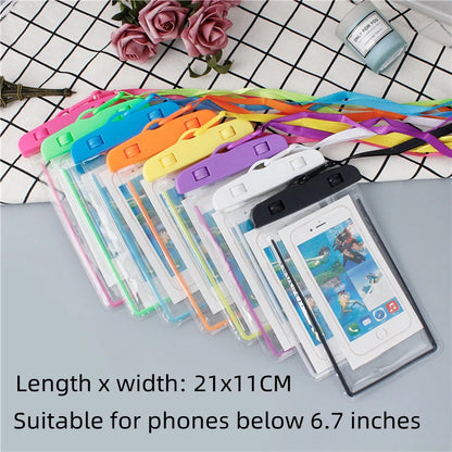 Waterproof Phone Pouch – Universal Fit | Beach & Travel Safe