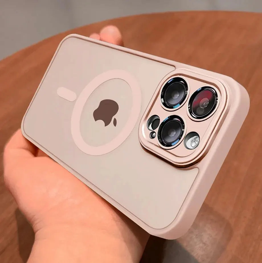 PINDOY™ Matte Armor iPhone Case – MagSafe Compatible | Luxury Finish