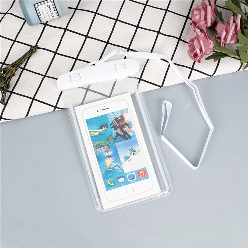 Waterproof Phone Pouch – Universal Fit | Beach & Travel Safe