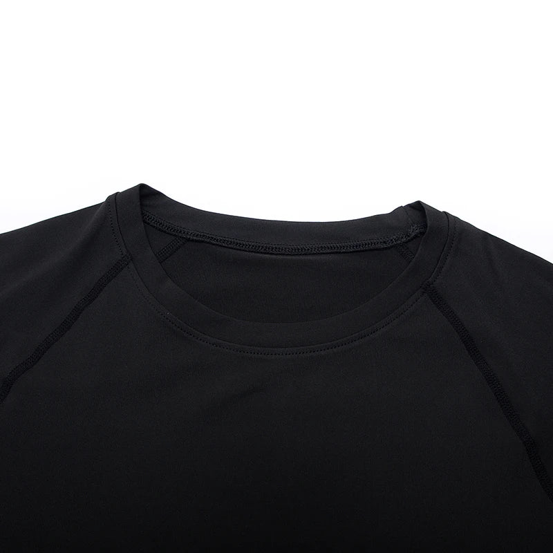 Men’s Compression Running T-Shirt – Long Sleeve Athletic Gym Top